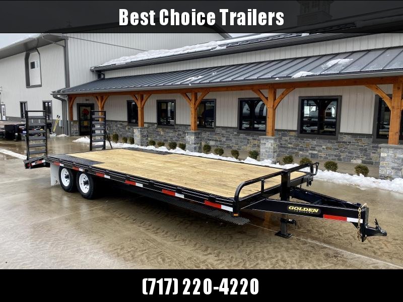 2021 Golden by Corn Pro 102x20 Beavertail Deckover Trailer 9990# GVW * STAND UP RAMPS + SPRING ASSIST * RUBRAIL/STAKE POCKETS * SPARE TIRE MOUNT * ADJUSTABLE HD COUPLER * DROP LEG JACK * MUDFLAPS * CHAIN TRAY 2021 Golden by Corn Pro 102x20 Beavertail Deckover Trailer 9990# GVW * STAND UP RAMPS + SPRING ASSIST * RUBRAIL/STAKE POCKETS * SPARE TIRE MOUNT * ADJUSTABLE HD COUPLER * DROP LEG JACK * MUDFLAPS * CHAIN TRAY