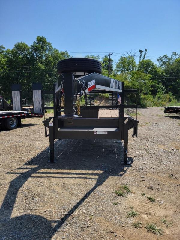 USED 2018 Appalachian 102x25+5' Gooseneck Beavertail Deckover 20000