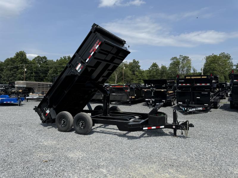 NEW Midsota 7x14 HD Low Profile Dump Trailer 15400# GVW * URETHANE/POLYMER PAINT * SCISSOR HOIST * 7 GAUGE FLOOR * LOW 25" DECK HEIGHT