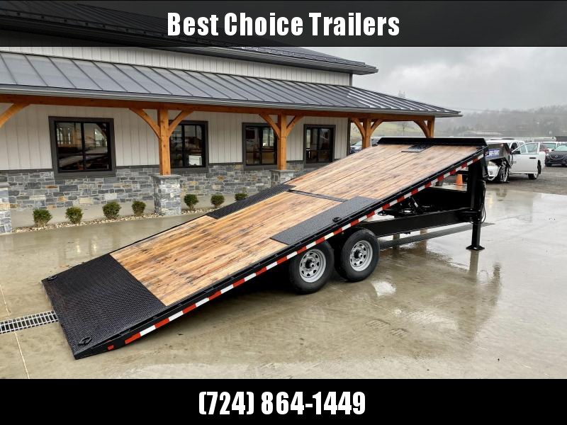 2021 Sure-Trac 102x22' Gooseneck Power Tilt Deckover 15000# GVW * DUAL HYDRAULIC JACKS * WINCH PLATE * OAK DECK UPGRADE * DUAL PISTON * FRONT TOOLBOX * 10" I-BEAM MAINFRAME * RUBRAIL/STAKE POCKETS/PIPE SPOOLS/8 D-RINGS 2021 Sure-Trac 102x22' Gooseneck Power Tilt Deckover 15000# GVW * DUAL HYDRAULIC JACKS * WINCH PLATE * OAK DECK UPGRADE * DUAL PISTON * FRONT TOOLBOX * 10" I-BEAM MAINFRAME * RUBRAIL/STAKE POCKETS/PIPE SPOOLS/8 D-RINGS