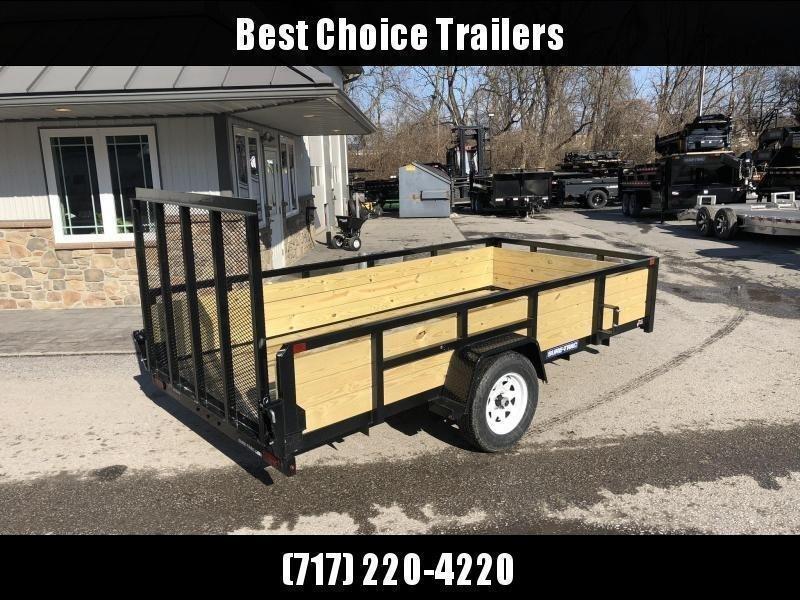 2021 Sure-Trac 6x12' High Side Utility Landscape Trailer 2990# GVW * 24" 3-BOARD HIGH SIDE * 2" TUBE TOP RAIL * 2X2" TUBE GATE C/M + SPRING ASSIST + FOLD FLAT * TOOLESS GATE REMOVAL * SPARE MOUNT * PROTECTED WIRING * SET BACK JACK * TRIPLE TUBE TONGUE * D 2021 Sure-Trac 6x12' High Side Utility Landscape Trailer 2990# GVW * 24" 3-BOARD HIGH SIDE * 2" TUBE TOP RAIL * 2X2" TUBE GATE C/M + SPRING ASSIST + FOLD FLAT * TOOLESS GATE REMOVAL * SPARE MOUNT * PROTECTED WIRING * SET BACK JACK * TRIPLE TUBE TONGUE * D