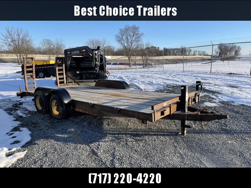 USED International 7x18' Equipment Trailer 8000# GVW USED International 7x18' Equipment Trailer 8000# GVW