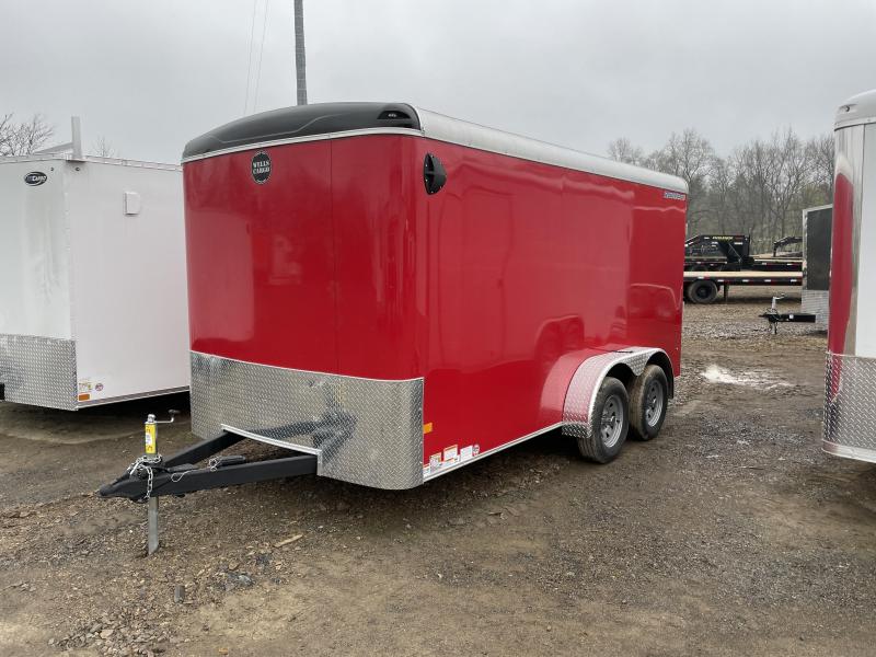 2021 Wells Cargo 7x14' Road Force Enclosed Cargo Trailer 7000# GVW * RED EXTERIOR * RAMP DOOR * ROUND TOP * SCREWLESS .030 EXTERIOR * 6'6" HEIGHT * TUBE STUDS * 1 PC ROOF * 16" O.C. WALLS/FLOOR * RV DOOR * ARMOR GUARD * BULLET LED'S 2021 Wells Cargo 7x14' Road Force Enclosed Cargo Trailer 7000# GVW * RED EXTERIOR * RAMP DOOR * ROUND TOP * SCREWLESS .030 EXTERIOR * 6'6" HEIGHT * TUBE STUDS * 1 PC ROOF * 16" O.C. WALLS/FLOOR * RV DOOR * ARMOR GUARD * BULLET LED'S