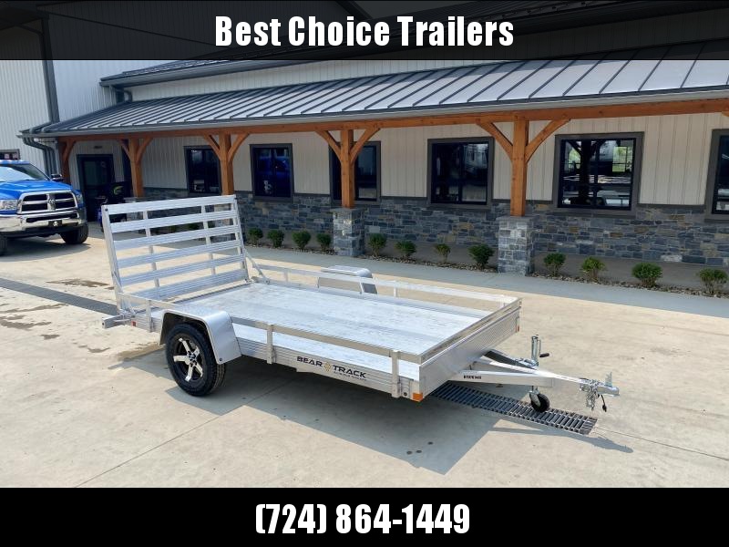 2022 Bear Track 6.5X12' Aluminum Utility Landscape Trailer * EXTRUDED ALUMINUM FLOOR * TORSION SUSPENSION * ALUMINUM WHEELS * CLEARANCE 2022 Bear Track 6.5X12' Aluminum Utility Landscape Trailer * EXTRUDED ALUMINUM FLOOR * TORSION SUSPENSION * ALUMINUM WHEELS * CLEARANCE