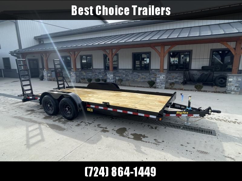 2023 Big Tex Trailers 10CH 7x18' Equipment Trailer 9990# GVW * DEXTER AXLES * STAND UP EQUIPMENT RAMPS * REMOVABLE FENDERS * DROP LEG JACK * ADJUSTABLE CAST COUPLER * 6" FRAME 2023 Big Tex Trailers 10CH 7x18' Equipment Trailer 9990# GVW * DEXTER AXLES * STAND UP EQUIPMENT RAMPS * REMOVABLE FENDERS * DROP LEG JACK * ADJUSTABLE CAST COUPLER * 6" FRAME