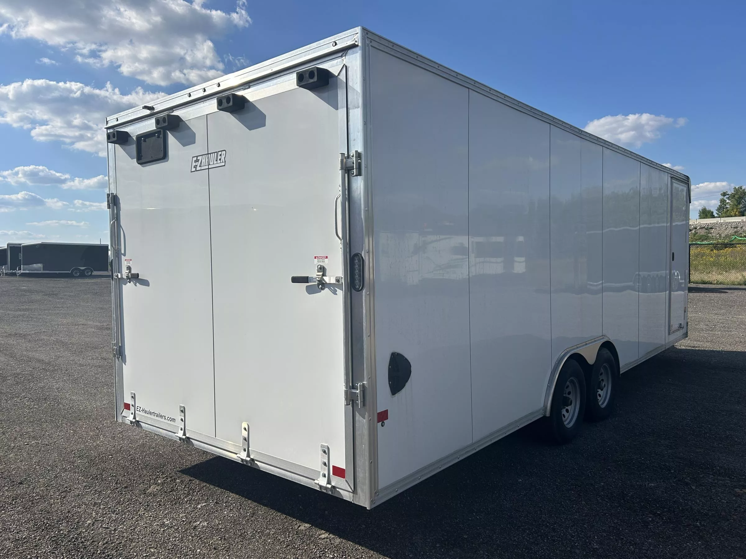 NEW E-Z Hauler 8.5x24 9990 GVW ENCLOSED CARGO TRAILER * WHITE
