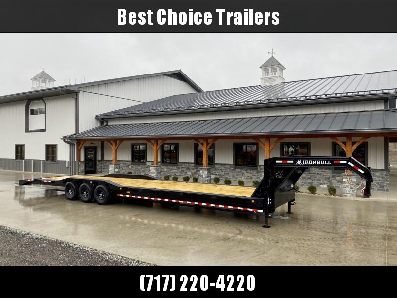 2021 Ironbull 102x44' Gooseneck Car Hauler Equipment Trailer 21000# * 102" DECK * DRIVE OVER FENDERS * 4' DOVETAIL 2021 Ironbull 102x44' Gooseneck Car Hauler Equipment Trailer 21000# * 102" DECK * DRIVE OVER FENDERS * 4' DOVETAIL