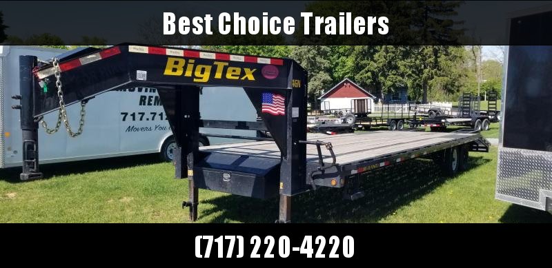 USED 2020 Big Tex Trailers 102x30' Gooseneck Beavertail Deckover Trailer 14000# GVW * DEXTER AXLES * DUAL JACKS * FRONT TOOLBOX * PIERCED FRAME USED 2020 Big Tex Trailers 102x30' Gooseneck Beavertail Deckover Trailer 14000# GVW * DEXTER AXLES * DUAL JACKS * FRONT TOOLBOX * PIERCED FRAME