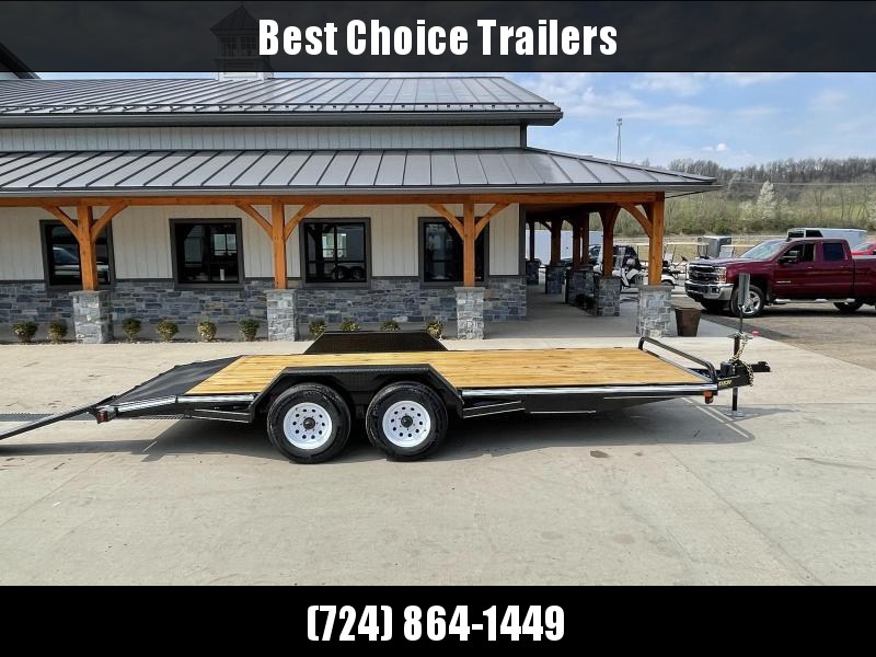 2021 Corn Pro 7x20' Wood Deck Car Hauler 9900# GVW * REAR SLIDE OUT RAMPS * DIAMOND PLATE FENDERS * RUNNING BOARDS * RUBRAIL/STAKE POCKETS/CHAIN SPOOLS * DEMCO EZ LATCH COUPLER * CHAIN TRAY * DIAMOND PLATE DOVETAIL * URETHANE PAINT * 16" O.C. C/M 2021 Corn Pro 7x20' Wood Deck Car Hauler 9900# GVW * REAR SLIDE OUT RAMPS * DIAMOND PLATE FENDERS * RUNNING BOARDS * RUBRAIL/STAKE POCKETS/CHAIN SPOOLS * DEMCO EZ LATCH COUPLER * CHAIN TRAY * DIAMOND PLATE DOVETAIL * URETHANE PAINT * 16" O.C. C/M