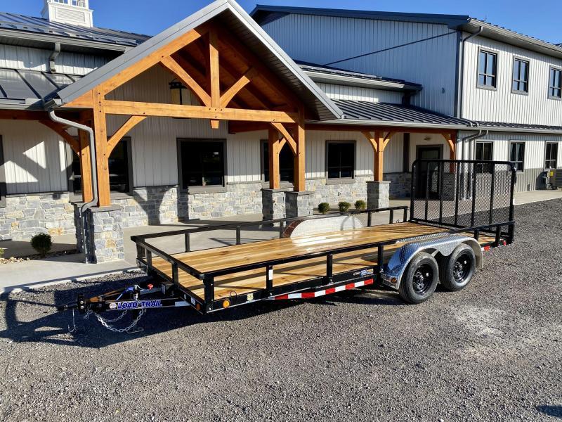 2021 Load Trail 7x18' Commercial Utility Landscape Trailer * REMOVABLE SIDES * CHANNEL FRAME & TONGUE * TUBE GATE * ALUMINUM FENDERS * TUBE TOP * TIE DOWNS * CAST COUPLER * COLD WEATHER HARNESS * DEXTER AXLES * 2-3-2 WARRANTY 2021 Load Trail 7x18' Commercial Utility Landscape Trailer * REMOVABLE SIDES * CHANNEL FRAME & TONGUE * TUBE GATE * ALUMINUM FENDERS * TUBE TOP * TIE DOWNS * CAST COUPLER * COLD WEATHER HARNESS * DEXTER AXLES * 2-3-2 WARRANTY