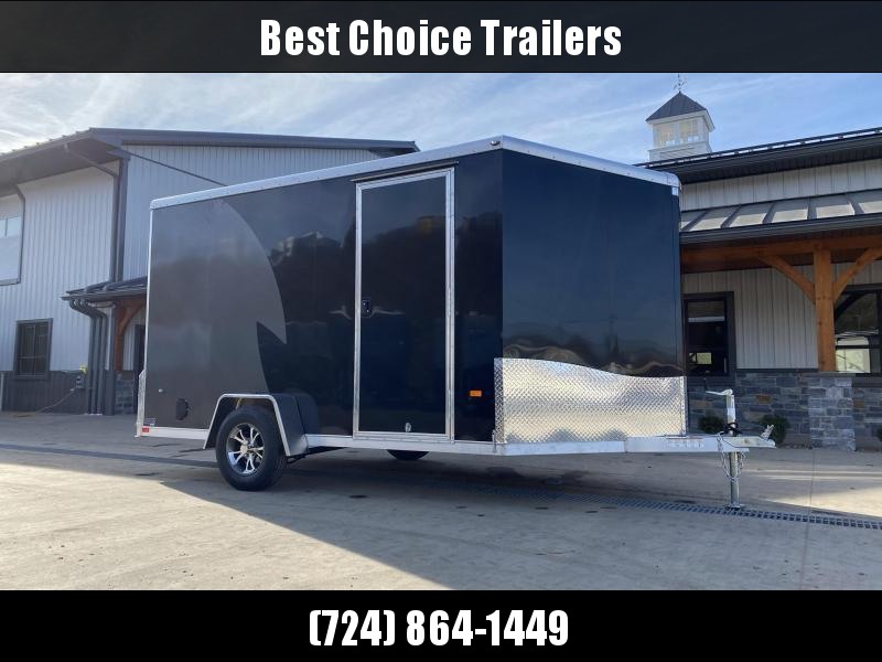 2021 Neo 7x12 NAMR Aluminum Enclosed Motorcycle Trailer SINGLE AXLE 2990# GVW * BLACK/CHARCOAL * VINYL WALLS * ALUMINUM WHEELS * +12" HEIGHT UTV SPORTS PACKAGE 2021 Neo 7x12 NAMR Aluminum Enclosed Motorcycle Trailer SINGLE AXLE 2990# GVW * BLACK/CHARCOAL * VINYL WALLS * ALUMINUM WHEELS * +12" HEIGHT UTV SPORTS PACKAGE