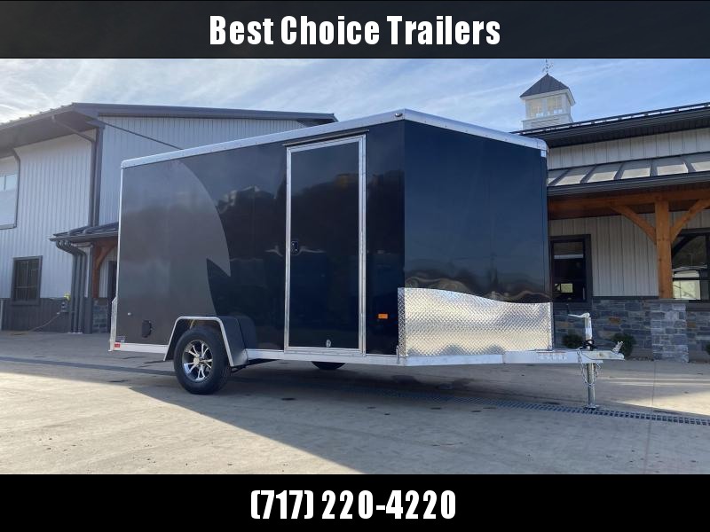 2021 Neo 7x12 NAMR Aluminum Enclosed Motorcycle Trailer SINGLE AXLE 2990# GVW * BLACK/CHARCOAL * VINYL WALLS * ALUMINUM WHEELS * +12" HEIGHT UTV SPORTS PACKAGE 2021 Neo 7x12 NAMR Aluminum Enclosed Motorcycle Trailer SINGLE AXLE 2990# GVW * BLACK/CHARCOAL * VINYL WALLS * ALUMINUM WHEELS * +12" HEIGHT UTV SPORTS PACKAGE