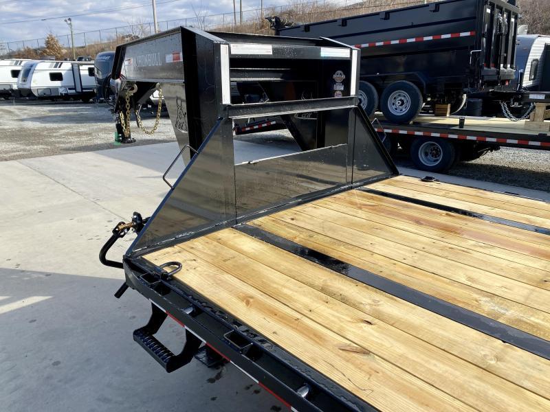 2023 Ironbull 102x40' Gooseneck Beavertail Deckover Trailer 24000 GVW
