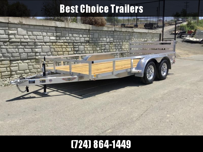 2021 H&H 7x14' TRSA Aluminum Utility Landscape Trailer 7000# GVW * ALUMINUM WHEELS * BI-FOLD GATE 2021 H&H 7x14' TRSA Aluminum Utility Landscape Trailer 7000# GVW * ALUMINUM WHEELS * BI-FOLD GATE