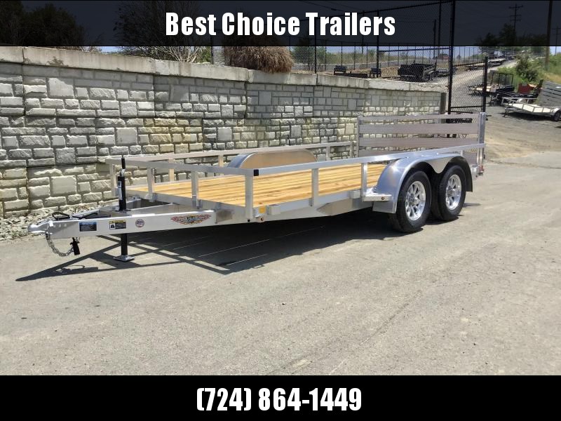 2021 H&H 7x14' TRSA Aluminum Utility Landscape Trailer 7000# GVW * ALUMINUM WHEELS * BI-FOLD GATE 2021 H&H 7x14' TRSA Aluminum Utility Landscape Trailer 7000# GVW * ALUMINUM WHEELS * BI-FOLD GATE