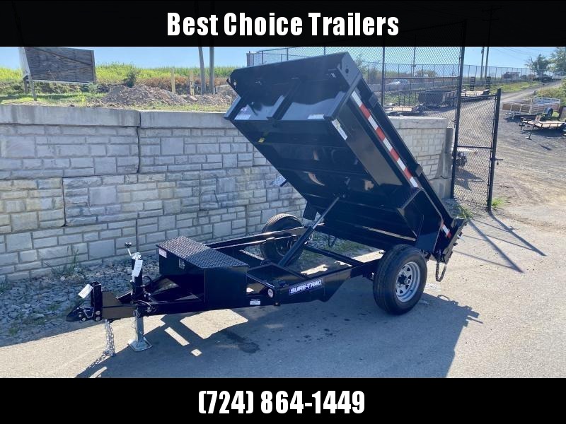 2021 Sure-Trac 5x8' Single Axle Dump Trailer 5000# GVW * COMBO DOORS * ADJUSTABLE COPUPLER * DROP LEG JACK * INTEGRATED KEYWAY * SPARE TIRE MOUNT * TARP PREP * D-RINGS * DIAMOND PLATE FENDERS * POWER UP/POWER DOWN * TRIPLE TUBE TONGUE * BULLET LED'S * RAD 2021 Sure-Trac 5x8' Single Axle Dump Trailer 5000# GVW * COMBO DOORS * ADJUSTABLE COPUPLER * DROP LEG JACK * INTEGRATED KEYWAY * SPARE TIRE MOUNT * TARP PREP * D-RINGS * DIAMOND PLATE FENDERS * POWER UP/POWER DOWN * TRIPLE TUBE TONGUE * BULLET LED'S * RAD