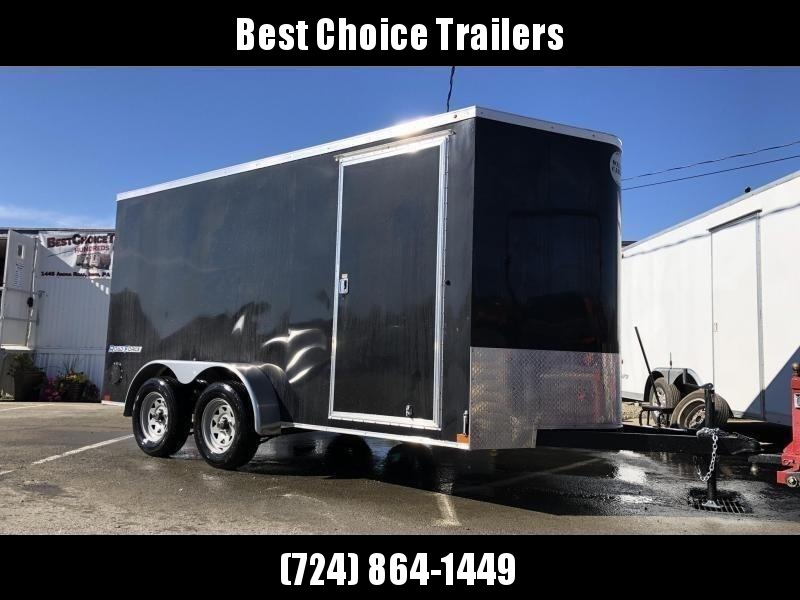 2021 Wells Cargo 7x14' Road Force Enclosed Cargo Trailer 7000# GVW * CHARCOAL EXTERIOR * 7' HEIGHT - UTV PKG * RAMP DOOR * V-NOSE * SCREWLESS .030 EXTERIOR * TUBE STUDS * 1 PC ROOF * 16" O.C. WALLS/FLOOR * RV DOOR * ARMOR GUARD * BULLET LED'S 2021 Wells Cargo 7x14' Road Force Enclosed Cargo Trailer 7000# GVW * CHARCOAL EXTERIOR * 7' HEIGHT - UTV PKG * RAMP DOOR * V-NOSE * SCREWLESS .030 EXTERIOR * TUBE STUDS * 1 PC ROOF * 16" O.C. WALLS/FLOOR * RV DOOR * ARMOR GUARD * BULLET LED'S