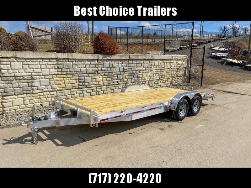 2021 QSA 7x20' Aluminum Car Trailer 9850# GVW * REMOVABLE FENDERS * LOTS OF TIE DOWNS * PUNCH PLATE RAMPS * SPARE MOUNT * WEIGHT DIST. BRACKETS * 14" O.C. C/M 2021 QSA 7x20' Aluminum Car Trailer 9850# GVW * REMOVABLE FENDERS * LOTS OF TIE DOWNS * PUNCH PLATE RAMPS * SPARE MOUNT * WEIGHT DIST. BRACKETS * 14" O.C. C/M
