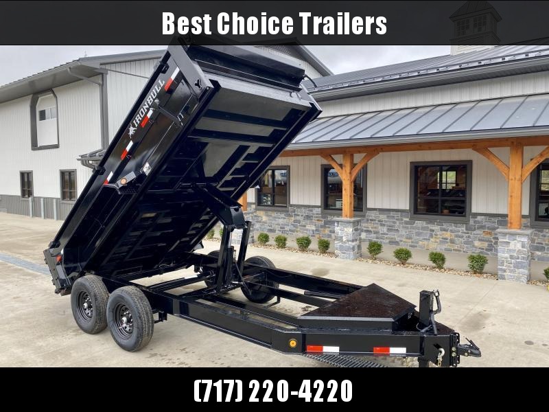 2021 Ironbull 7x14' Dump Trailer 14000# GVW * TARP KIT * SCISSOR HOIST * 8" I-BEAM FRAME * 1PC 7 GA FLOOR * COMBO GATE * UNDERBODY BED RUNNERS * OVERSIZED TOOLBOX * DEXTER AXLES * 2-3-2 WARRANTY 2021 Ironbull 7x14' Dump Trailer 14000# GVW * TARP KIT * SCISSOR HOIST * 8" I-BEAM FRAME * 1PC 7 GA FLOOR * COMBO GATE * UNDERBODY BED RUNNERS * OVERSIZED TOOLBOX * DEXTER AXLES * 2-3-2 WARRANTY