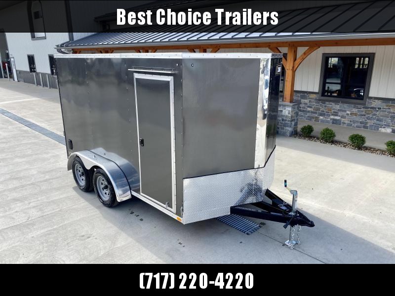 2023 ITI Cargo 7x14' Enclosed Cargo Trailer 7000# GVW * 7' HEIGHT - UTV PKG * CHARCOAL EXTERIOR * .030 SEMI-SCREWLESS * 1 PC ROOF * TUBE STUDS * TRUCK BED LINER * RV DOOR 2023 ITI Cargo 7x14' Enclosed Cargo Trailer 7000# GVW * 7' HEIGHT - UTV PKG * CHARCOAL EXTERIOR * .030 SEMI-SCREWLESS * 1 PC ROOF * TUBE STUDS * TRUCK BED LINER * RV DOOR