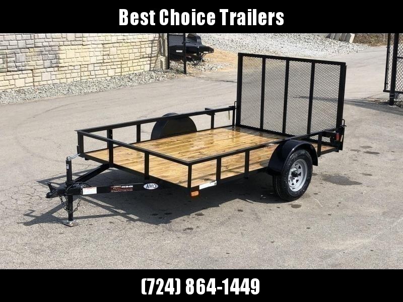 2022 AMO 78x10' Utility Landscape Trailer 2990# GVW * 4' GATE * TOOLESS GATE REMOVAL * 3500# AXLE * 15" RADIAL TIRES 2022 AMO 78x10' Utility Landscape Trailer 2990# GVW * 4' GATE * TOOLESS GATE REMOVAL * 3500# AXLE * 15" RADIAL TIRES
