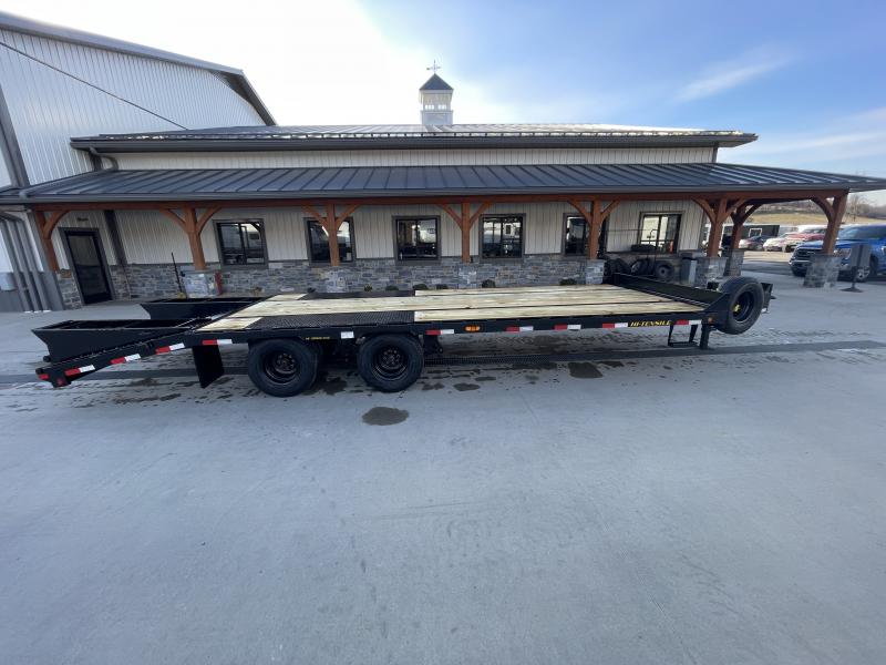 2023 Big Tex Trailers 22PH 102x25' Pintle Beavertail Deckover Trailer 23900 GVW * 10K DEXTER