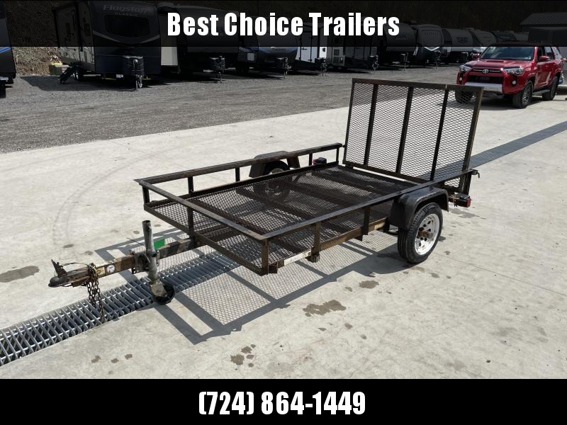 USED 2009 Carry-On 5x8' Utility Landscape Trailer 2200# GVW USED 2009 Carry-On 5x8' Utility Landscape Trailer 2200# GVW
