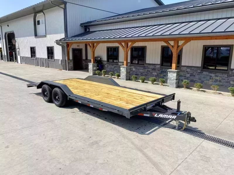 2026 Lamar 102x22' CC10 Buggy Car Hauler Trailer 9990# GVW * TOOLBOX * 102" DECK * DRIVE OVER FENDERS * CHARCOAL POWDERCOATING * 7K DROP LEG JACK * ADJUSTABLE COUPLER * RUBRAIL