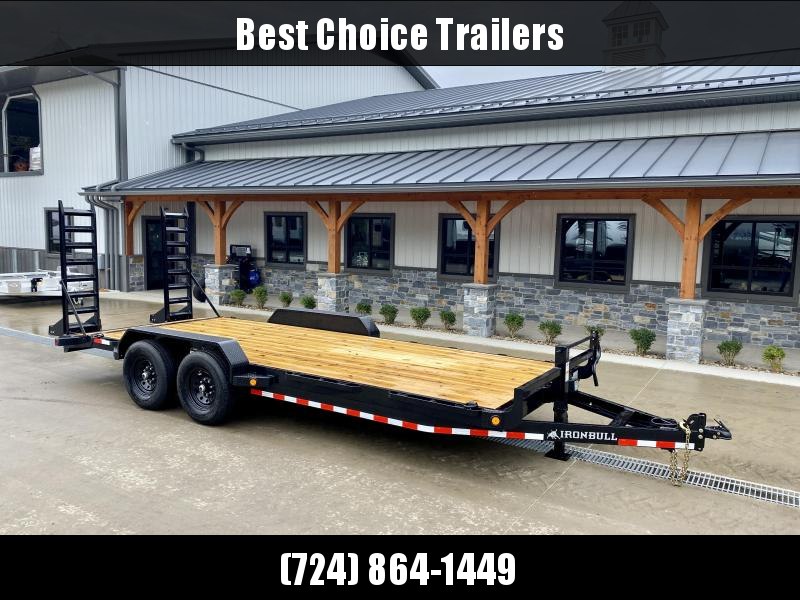 2022 Ironbull 7x20' Equipment Trailer 14000# GVW * KNIFEEDGE RAMP W/ ADJUSTABLE SUPPORT * REMOVABLE FENDERS * 16" O.C. STRUCTURAL CHANNEL C/M * RUBRAIL/STAKE POCKETS/PIPE SPOOLS/D-RINGS * ADJUSTABLE CAST COUPLER * 12K JACK * DEXTER'S 2022 Ironbull 7x20' Equipment Trailer 14000# GVW * KNIFEEDGE RAMP W/ ADJUSTABLE SUPPORT * REMOVABLE FENDERS * 16" O.C. STRUCTURAL CHANNEL C/M * RUBRAIL/STAKE POCKETS/PIPE SPOOLS/D-RINGS * ADJUSTABLE CAST COUPLER * 12K JACK * DEXTER'S