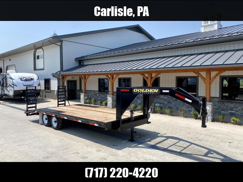 2021 Golden by Corn Pro 102x20 Gooseneck Beavertail Deckover Trailer ...