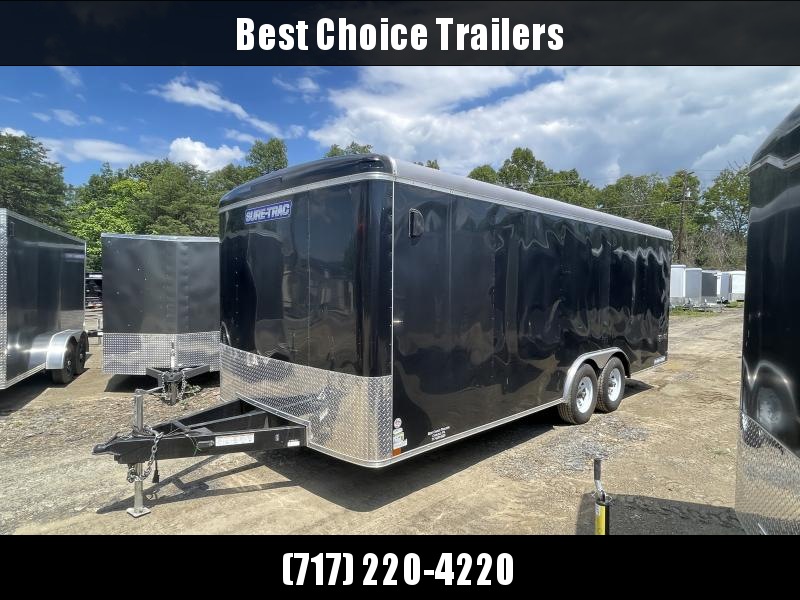 USED 2015 Sure-Trac 8.5x20' Enclosed Car Hauler Trailer 9900# GVW * SEMI-SCREWLESS * 5200# AXLES * PLYWOOD WALLS & FLOOR * RV DOOR * TRIPLE TUBE TONGUE USED 2015 Sure-Trac 8.5x20' Enclosed Car Hauler Trailer 9900# GVW * SEMI-SCREWLESS * 5200# AXLES * PLYWOOD WALLS & FLOOR * RV DOOR * TRIPLE TUBE TONGUE