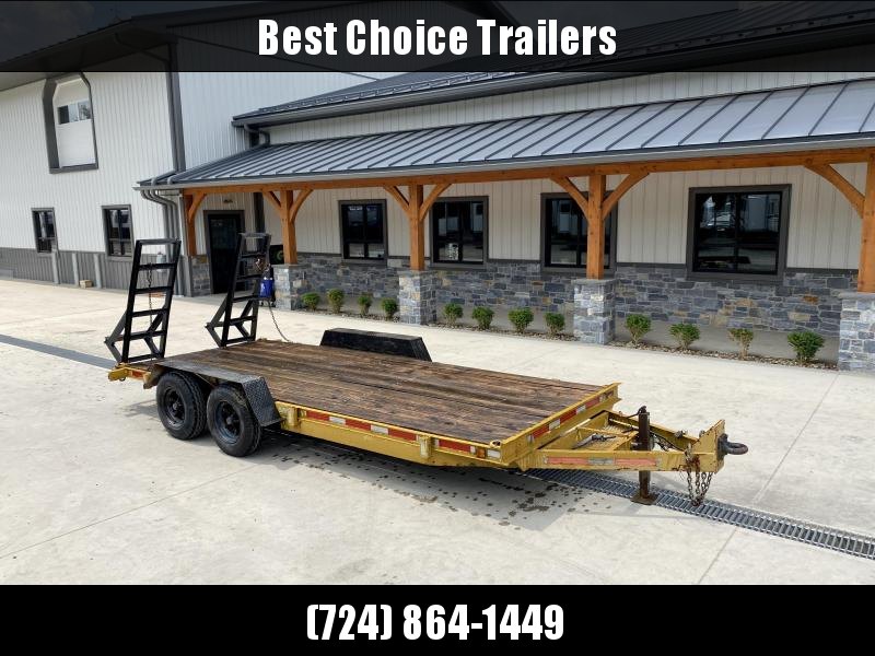 USED Packmule 7x16' Equipment Trailer 10000# GVW * STAND UP RAMPS * HD ADJUSTABLE COUPLER * DROP LEG JACK * CHAIN TRAY * D-RINGS/STAKE POCKETS USED Packmule 7x16' Equipment Trailer 10000# GVW * STAND UP RAMPS * HD ADJUSTABLE COUPLER * DROP LEG JACK * CHAIN TRAY * D-RINGS/STAKE POCKETS