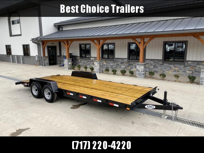 2022 AMO 7x20' Car Hauler Trailer 9990# GVW * ALL LED LIGHTS * SLIDE IN RAMPS * BEAVERTAIL * STACKED 5" CHANNEL TONGUE/FRAME * DROP LEG JACK * REMOVABLE FENDERS 2022 AMO 7x20' Car Hauler Trailer 9990# GVW * ALL LED LIGHTS * SLIDE IN RAMPS * BEAVERTAIL * STACKED 5" CHANNEL TONGUE/FRAME * DROP LEG JACK * REMOVABLE FENDERS