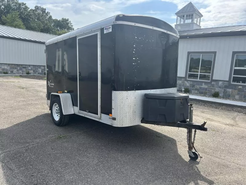 USED Mirage Trailers 5X10 2990 GVW ENCLOSED CARGO TRAILER * TOOLBOX * BARN DOORS * 