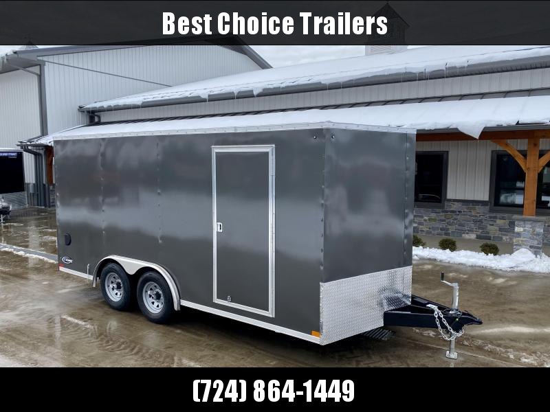 2022 ITI Cargo 8.5x16 Enclosed Cargo Trailer 7000# GVW * BARN DOORS * WHITE EXTERIOR * .030 SEMI-SCREWLESS * RV DOOR * 1 PC ROOF * TRIPLE TUBE TONGUE * 6'6" INTERIOR * TUBE STUDS * 6" TUBE FRAME 2022 ITI Cargo 8.5x16 Enclosed Cargo Trailer 7000# GVW * BARN DOORS * WHITE EXTERIOR * .030 SEMI-SCREWLESS * RV DOOR * 1 PC ROOF * TRIPLE TUBE TONGUE * 6'6" INTERIOR * TUBE STUDS * 6" TUBE FRAME