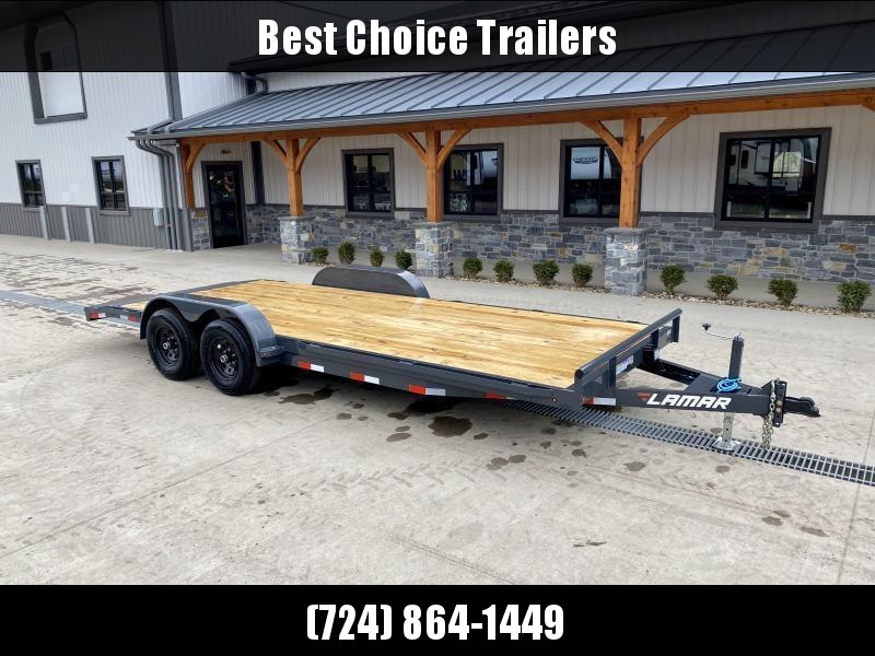 2022 Lamar 7x18' Car Hauler Trailer 9990# GVW * CHARCOAL POWDERCOATING * 7K DROP LEG JACK * CHANNEL C/M * ADJUSTABLE COUPLER * RUBRAIL 2022 Lamar 7x18' Car Hauler Trailer 9990# GVW * CHARCOAL POWDERCOATING * 7K DROP LEG JACK * CHANNEL C/M * ADJUSTABLE COUPLER * RUBRAIL