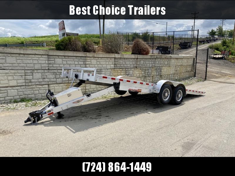 2022 H&H 7x22' Aluminum Power Tilt Car Hauler Trailer 14000# GVW * 4 SWIVEL D-RINGS * 4 EXTRA STAKE POCKETS * 12K JACK * SPARE TIRE & MOUNT * TOOLBOX * ALUMINUM WHEELS * HEAVY DUTY 8" FRAME * REMOVABLE FENDERS * ADJUSTABLE COUPLER * 4" CHANNEL C/M * CLEA 2022 H&H 7x22' Aluminum Power Tilt Car Hauler Trailer 14000# GVW * 4 SWIVEL D-RINGS * 4 EXTRA STAKE POCKETS * 12K JACK * SPARE TIRE & MOUNT * TOOLBOX * ALUMINUM WHEELS * HEAVY DUTY 8" FRAME * REMOVABLE FENDERS * ADJUSTABLE COUPLER * 4" CHANNEL C/M * CLEA