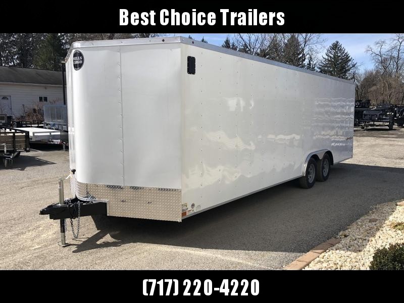 2021 Wells Cargo 8.5x24' Fastrac Enclosed Car Trailer 7000# GVW * WHITE EXTERIOR * RAMP DOOR * 1 PIECE ALUMINUM ROOF * LED'S * RADIALS * D-RINGS * TUBE BOWS 2021 Wells Cargo 8.5x24' Fastrac Enclosed Car Trailer 7000# GVW * WHITE EXTERIOR * RAMP DOOR * 1 PIECE ALUMINUM ROOF * LED'S * RADIALS * D-RINGS * TUBE BOWS