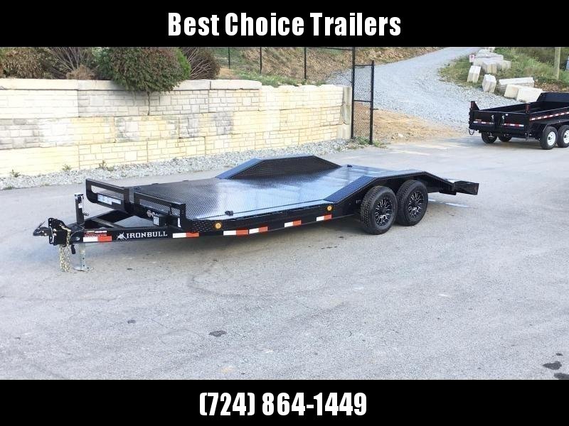2021 Ironbull 102"x18' Steel Deck Buggy Hauler Car Trailer 14000# GVW * STEEL DECK * 102" DECK * DRIVE OVER FENDERS * 16" O.C. CHANNEL C/M * 6" TONGUE/FRAME * RUBRAIL/STAKE POCKETS/PIPE SPOOLS/D-RINGS * ADJUSTABLE COUPLER * 12K JACK 2021 Ironbull 102"x18' Steel Deck Buggy Hauler Car Trailer 14000# GVW * STEEL DECK * 102" DECK * DRIVE OVER FENDERS * 16" O.C. CHANNEL C/M * 6" TONGUE/FRAME * RUBRAIL/STAKE POCKETS/PIPE SPOOLS/D-RINGS * ADJUSTABLE COUPLER * 12K JACK