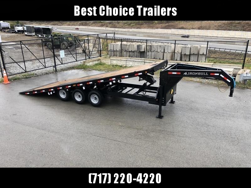 2021 Ironbull 102x26' Gooseneck Deckover Power Tilt Trailer 21000# GVW * DUAL JACKS * WIRELESS REMOTE * WINCH PLATE * TRIPLE AXLE * SLIDING WINCH TRACK * I-BEAM FRAME * RUBRAIL/STAKE POCKETS/PIPE SPOOLS/D-RINGS/BANJO EYES * 4X4X1/4 WALL TUBE BED RUNN 2021 Ironbull 102x26' Gooseneck Deckover Power Tilt Trailer 21000# GVW * DUAL JACKS * WIRELESS REMOTE * WINCH PLATE * TRIPLE AXLE * SLIDING WINCH TRACK * I-BEAM FRAME * RUBRAIL/STAKE POCKETS/PIPE SPOOLS/D-RINGS/BANJO EYES * 4X4X1/4 WALL TUBE BED RUNN