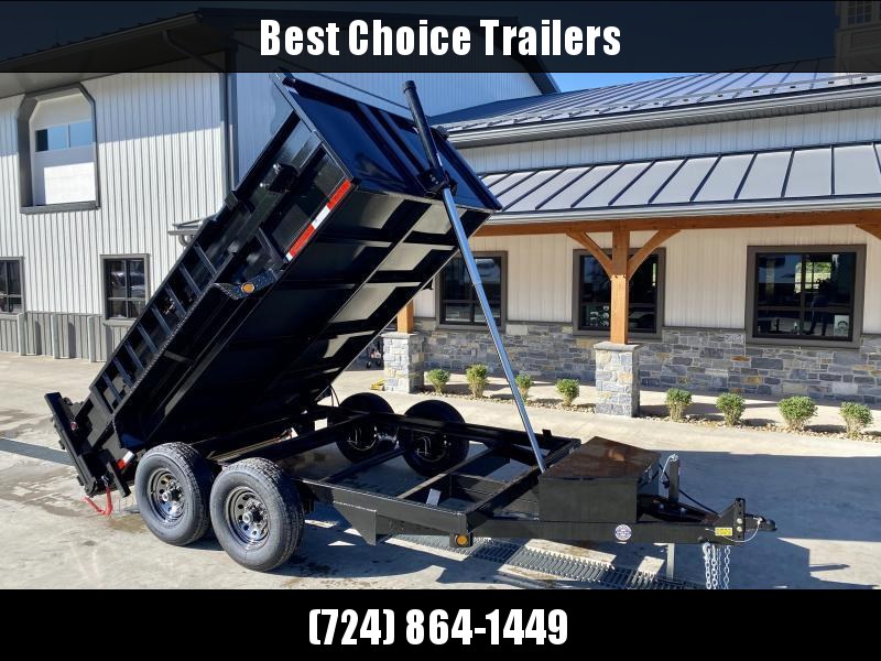 2022 QSA 7x12' Dump Trailer 12000# GVW * TELESCOPIC HOIST * FRONT/REAR BULKHEAD * STAB JACKS * COMBO GATE * ADJUSTABLE COUPLER * DROP LEG JACK * D-RINGS * SPARE TIRE MOUNT * TUBE CROSSMEMBERS * STACKED FRAME 2022 QSA 7x12' Dump Trailer 12000# GVW * TELESCOPIC HOIST * FRONT/REAR BULKHEAD * STAB JACKS * COMBO GATE * ADJUSTABLE COUPLER * DROP LEG JACK * D-RINGS * SPARE TIRE MOUNT * TUBE CROSSMEMBERS * STACKED FRAME