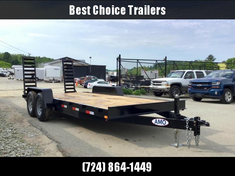 2021 AMO 7x18' Equipment Trailer 12000# GVW * ALL LED LIGHTS * STAND UP RAMPS * BEAVERTAIL * STACKED 6" CHANNEL TONGUE/FRAME * REMOVABLE FENDERS 2021 AMO 7x18' Equipment Trailer 12000# GVW * ALL LED LIGHTS * STAND UP RAMPS * BEAVERTAIL * STACKED 6" CHANNEL TONGUE/FRAME * REMOVABLE FENDERS