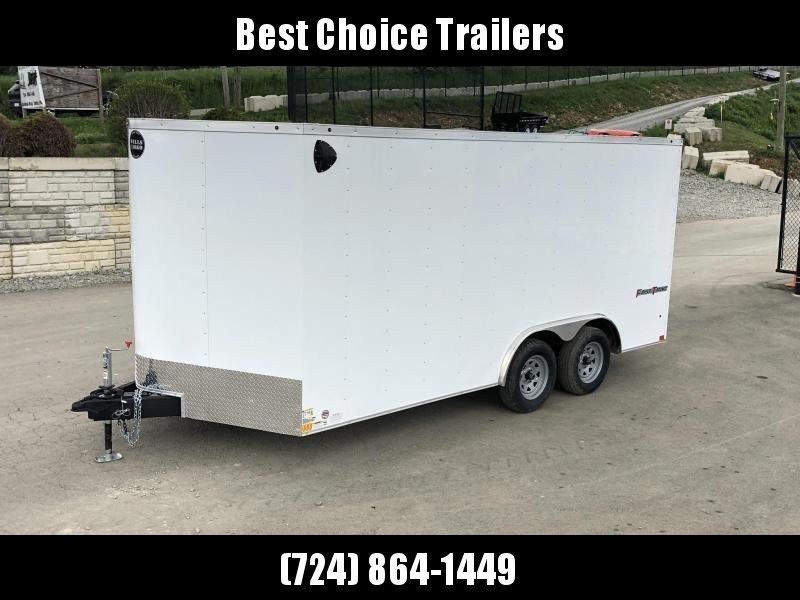 2021 Wells Cargo 8.5x16' Fastrac DELUXE Enclosed Car Trailer 7000# GVW * CHARCOAL EXTERIOR * RAMP DOOR 2021 Wells Cargo 8.5x16' Fastrac DELUXE Enclosed Car Trailer 7000# GVW * CHARCOAL EXTERIOR * RAMP DOOR