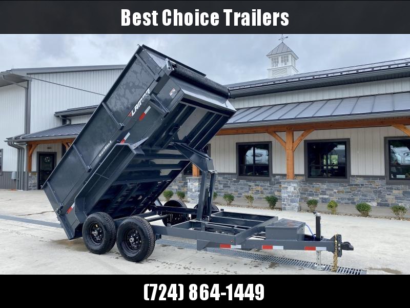 2022 Lamar DM10 77x12' 9990# Low Profile Dump Trailer * 3.5' HIGH SIDES * TARP KIT * ADJUSTABLE COUPLER * CHARCOAL * SPARE TIRE * CLEARANCE 2022 Lamar DM10 77x12' 9990# Low Profile Dump Trailer * 3.5' HIGH SIDES * TARP KIT * ADJUSTABLE COUPLER * CHARCOAL * SPARE TIRE * CLEARANCE
