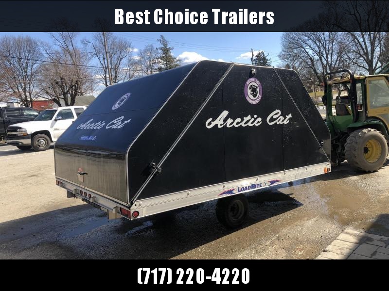 USED 2005 Load Rite 2-place sled or bike Aluminum Enclosed Cargo Trailer USED 2005 Load Rite 2-place sled or bike Aluminum Enclosed Cargo Trailer