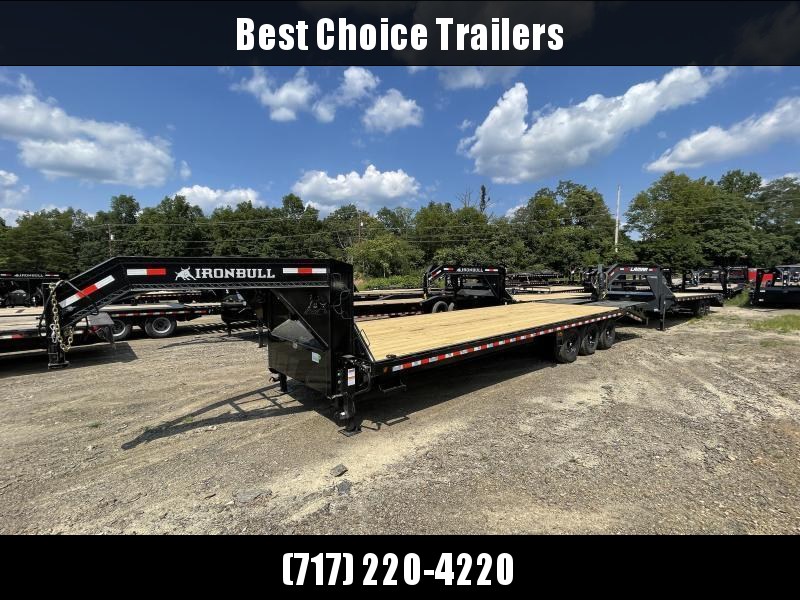 2022 Ironbull 102x40' Gooseneck Beavertail Deckover Trailer 21000# GVW * FULL WIDTH RAMPS * I-BEAM FRAME * UNDER FRAME BRIDGE * RUBRAIL/STAKE POCKETS/PIPE SPOOLS/D-RINGS * DUAL JACKS * FULL TOOLBOX * DEXTER'S * 6" TUBE BED FRAME * IRONCLAD WARRANTY 2022 Ironbull 102x40' Gooseneck Beavertail Deckover Trailer 21000# GVW * FULL WIDTH RAMPS * I-BEAM FRAME * UNDER FRAME BRIDGE * RUBRAIL/STAKE POCKETS/PIPE SPOOLS/D-RINGS * DUAL JACKS * FULL TOOLBOX * DEXTER'S * 6" TUBE BED FRAME * IRONCLAD WARRANTY