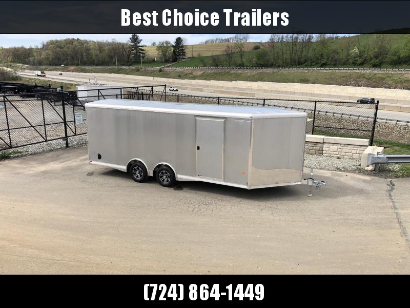 2021 NEO 8.5x22' NCBS Aluminum Enclosed Car Trailer 9990# GVW * NUDO FLOOR/RAMP * FULL ESCAPE DOOR * SPREAD AXLE * INTEGRATED FRAME * REAR SPOILER * ALUMINUM WHEELS * SCREWLESS * 1PC ROOF * RV DOOR * NXP LATCHES 2021 NEO 8.5x22' NCBS Aluminum Enclosed Car Trailer 9990# GVW * NUDO FLOOR/RAMP * FULL ESCAPE DOOR * SPREAD AXLE * INTEGRATED FRAME * REAR SPOILER * ALUMINUM WHEELS * SCREWLESS * 1PC ROOF * RV DOOR * NXP LATCHES