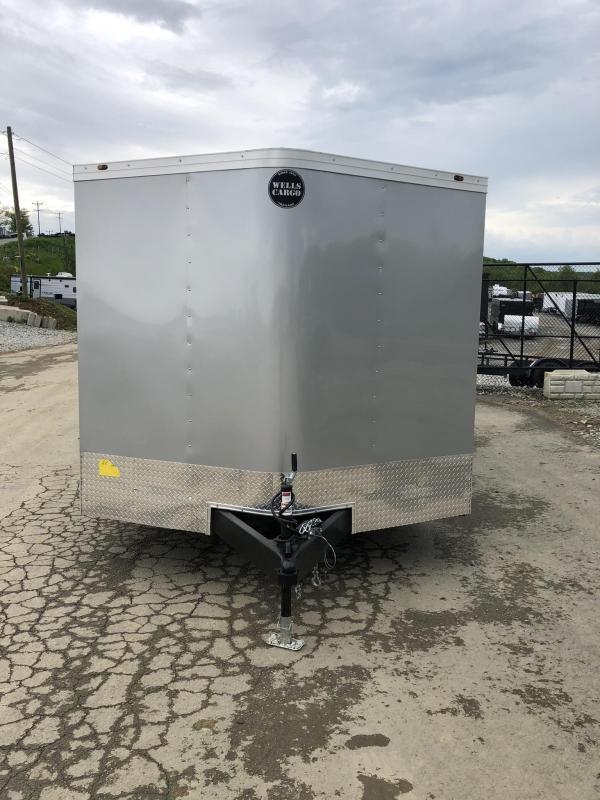2022 Wells Cargo 8.5x16' Fastrac DELUXE Enclosed Car Trailer 7000 GVW