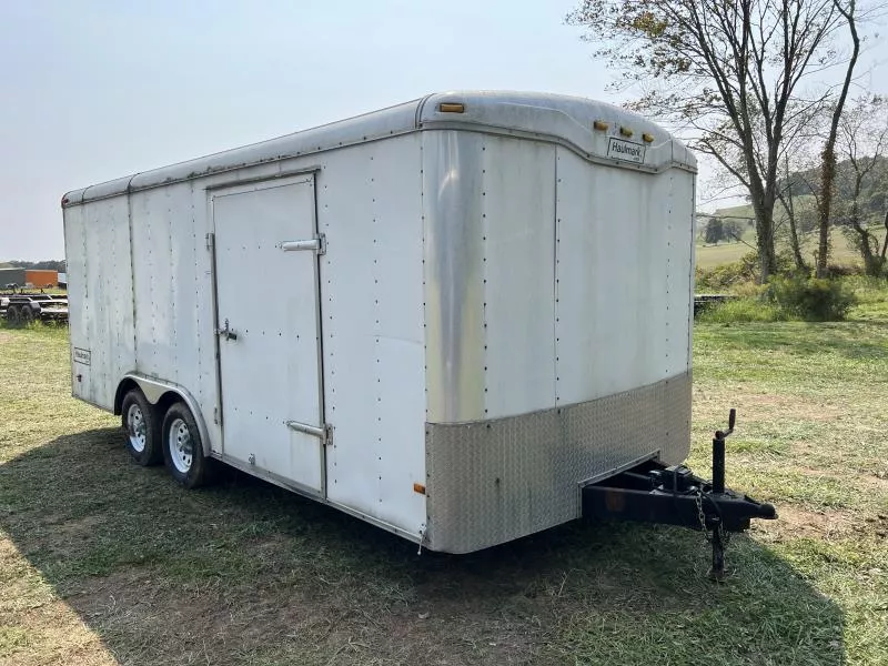 used Haulmark 8.5X18 Enclosed Cargo Trailer