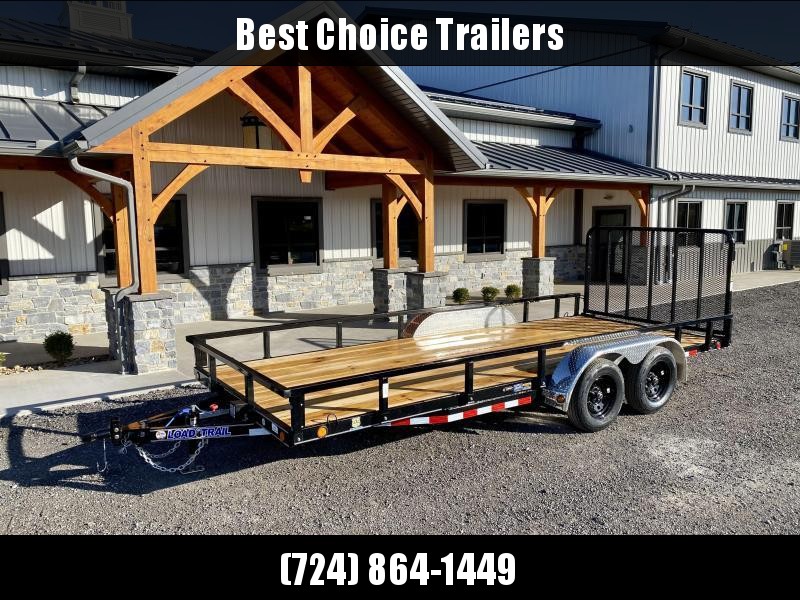 2021 Load Trail 7x18' Commercial Utility Landscape Trailer * REMOVABLE SIDES * CHANNEL FRAME & TONGUE * TUBE GATE * ALUMINUM FENDERS * TUBE TOP * TIE DOWNS * CAST COUPLER * COLD WEATHER HARNESS * DEXTER AXLES * 2-3-2 WARRANTY 2021 Load Trail 7x18' Commercial Utility Landscape Trailer * REMOVABLE SIDES * CHANNEL FRAME & TONGUE * TUBE GATE * ALUMINUM FENDERS * TUBE TOP * TIE DOWNS * CAST COUPLER * COLD WEATHER HARNESS * DEXTER AXLES * 2-3-2 WARRANTY